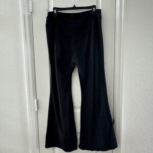 Black Flared Palazzo Pants XL No Boundaries Stretchy Fabric